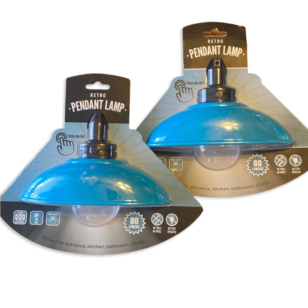 Modern Blue UFO Accent Decor